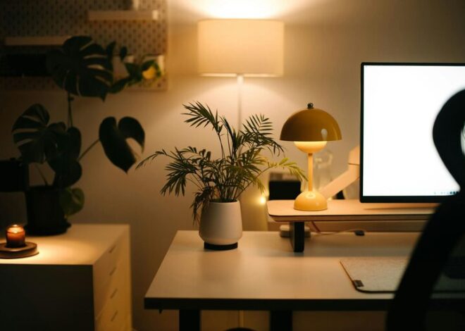Tips for Creating a Relaxing and Productive Home Office Environment